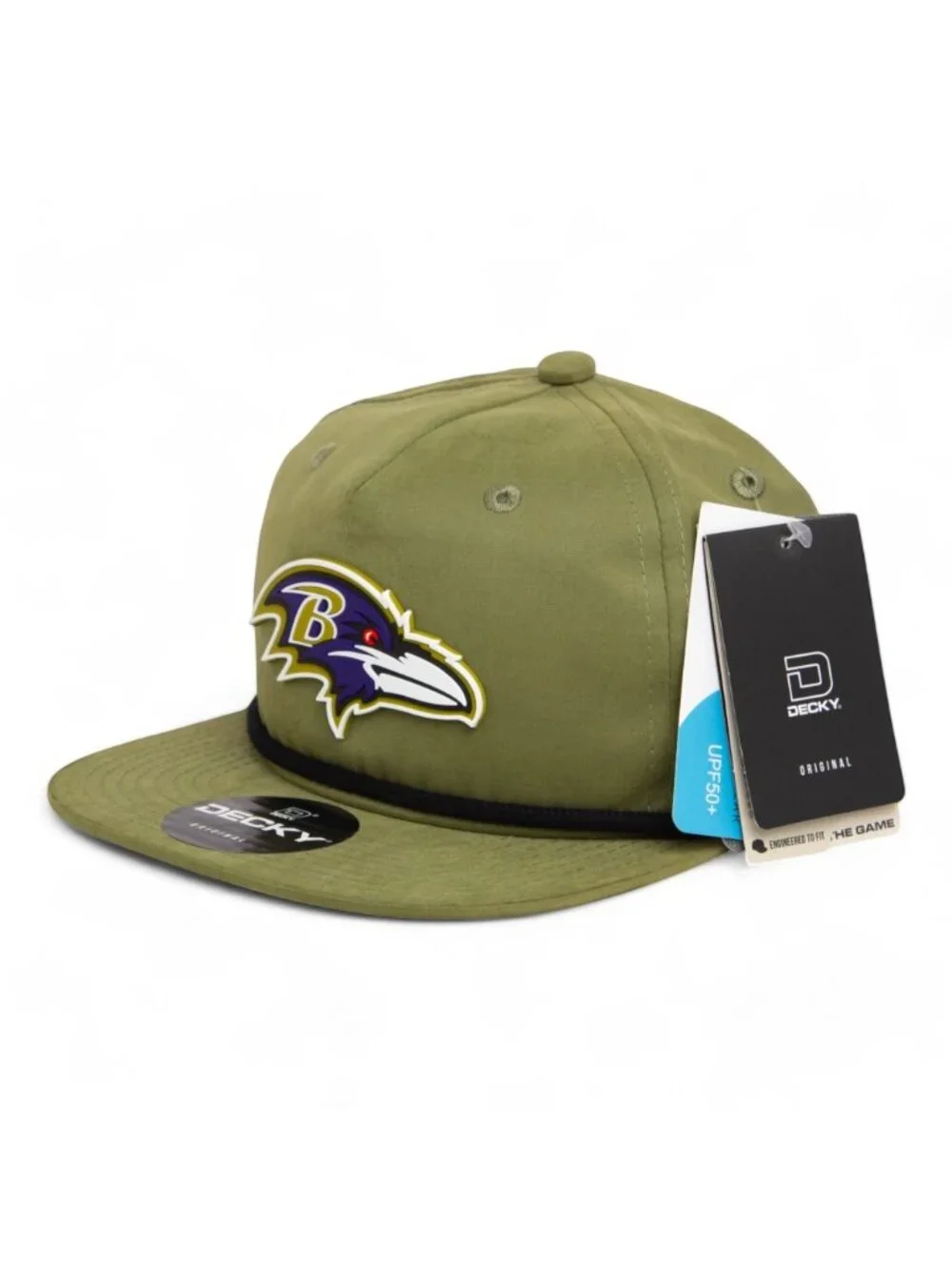 Baltimore Ravens 3D Classic Rope Hat- Loden/ Black